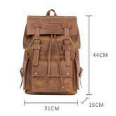 Norton Brown Leather Backpack